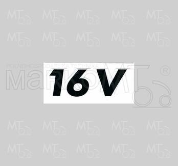 NÁPIS BOČNÝ ''16V'' ĽAVÝ