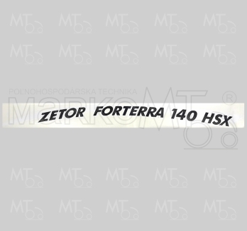 NÁPIS FORTERRA 140HSX ĽAVÝ